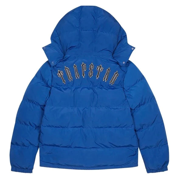 Trapstar Blue Irongate Jacket Detachable Hood