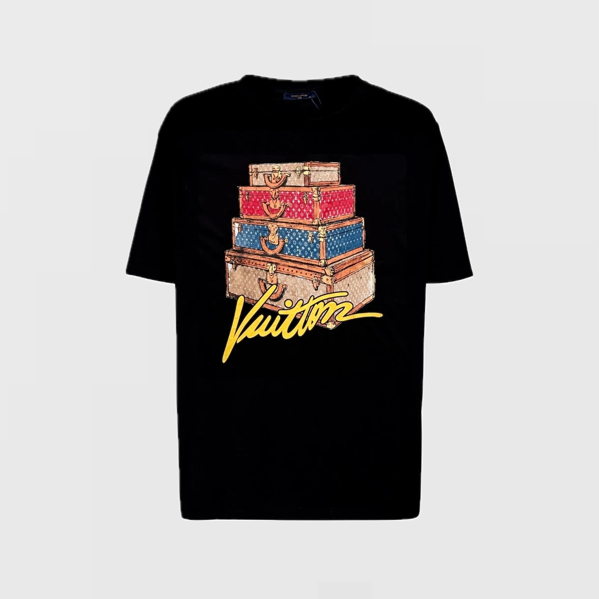 Lou*s Vutton 4 Suitcase Logo T shirt