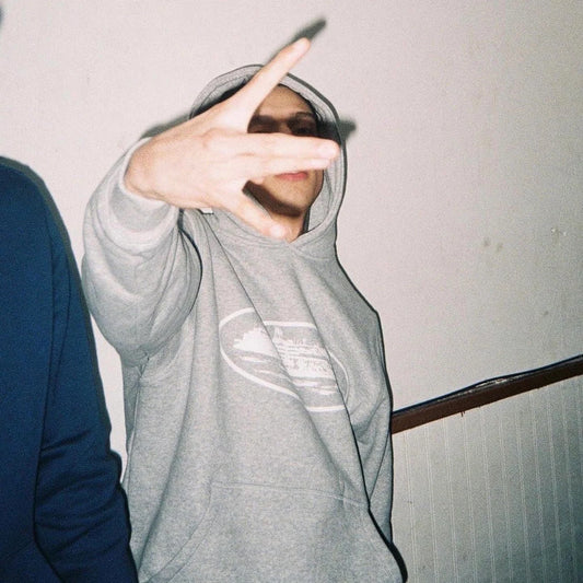 Corteiz Og Alcatraz Hoodie Grey