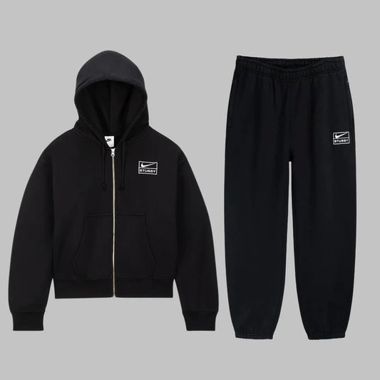 Nike X Stussy Black Fleece