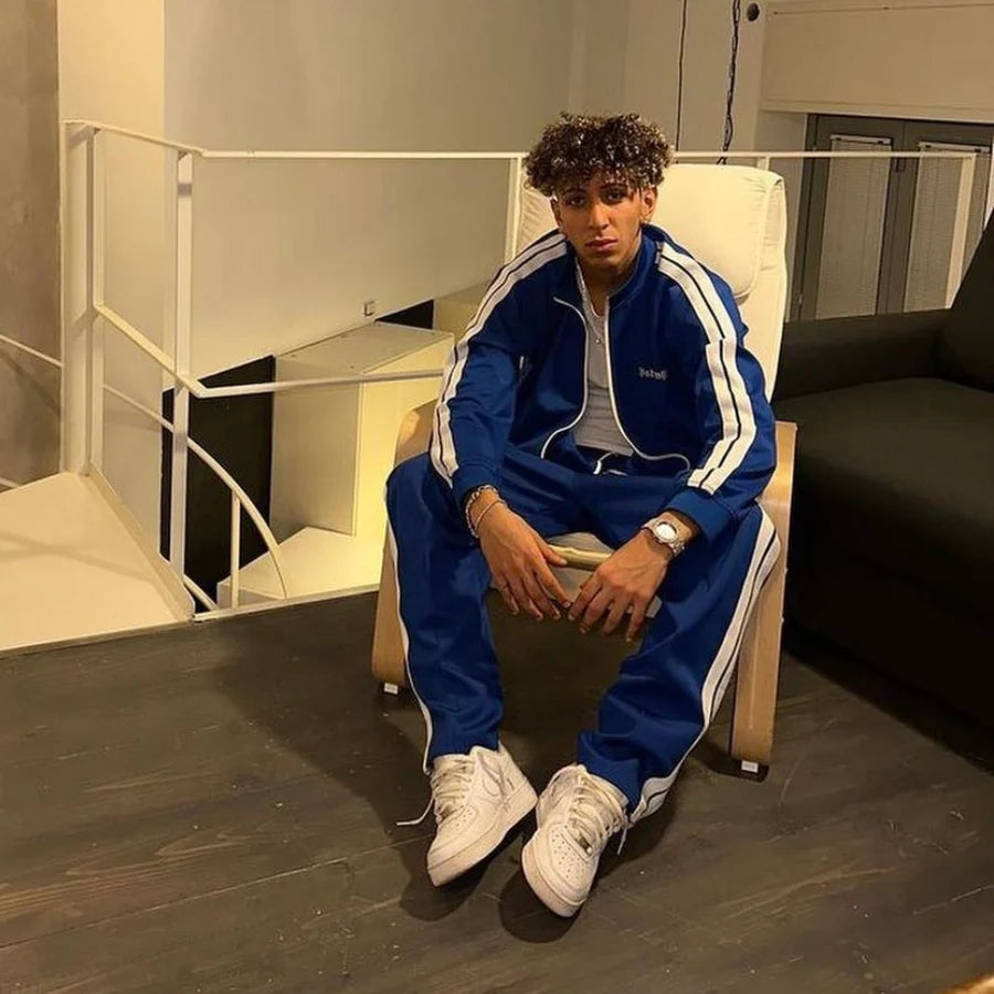 Palm Angels Classic Blue Tracksuit