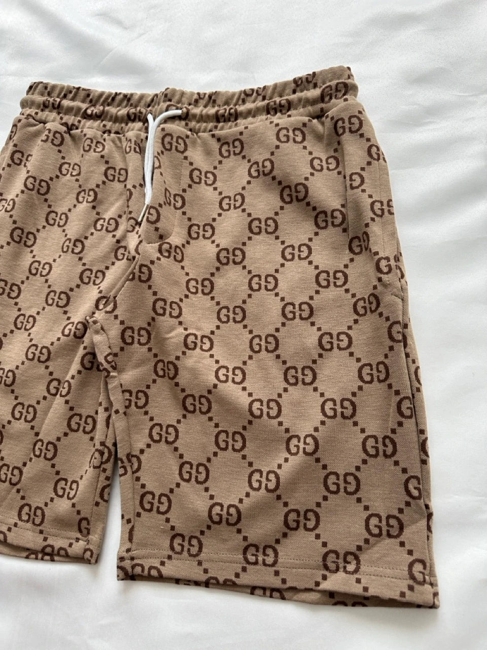 GG Printed Monogram Shorts