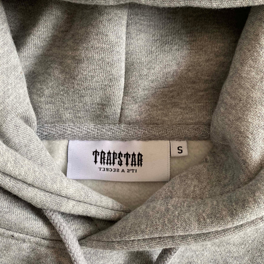 Trapstar Shooters Hooded Tracksuit-Grey/Red