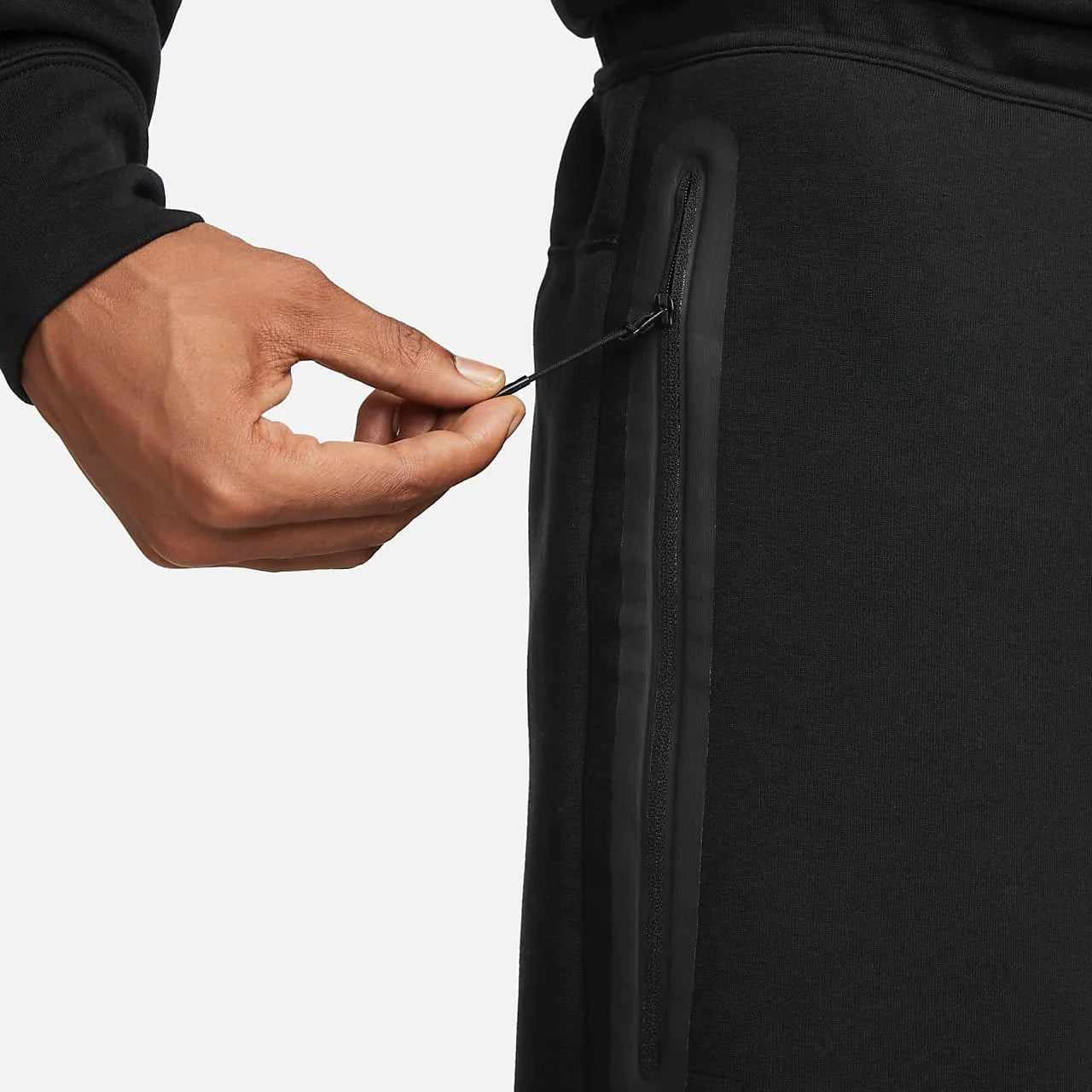 Nike Black Sportswear Shorts Tech Fleece