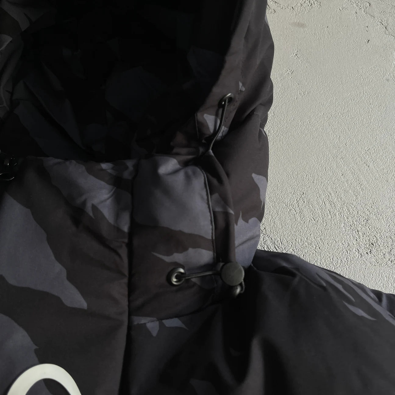 Trapstar Hyperdrive Technical Puffer Black Tiger Camo