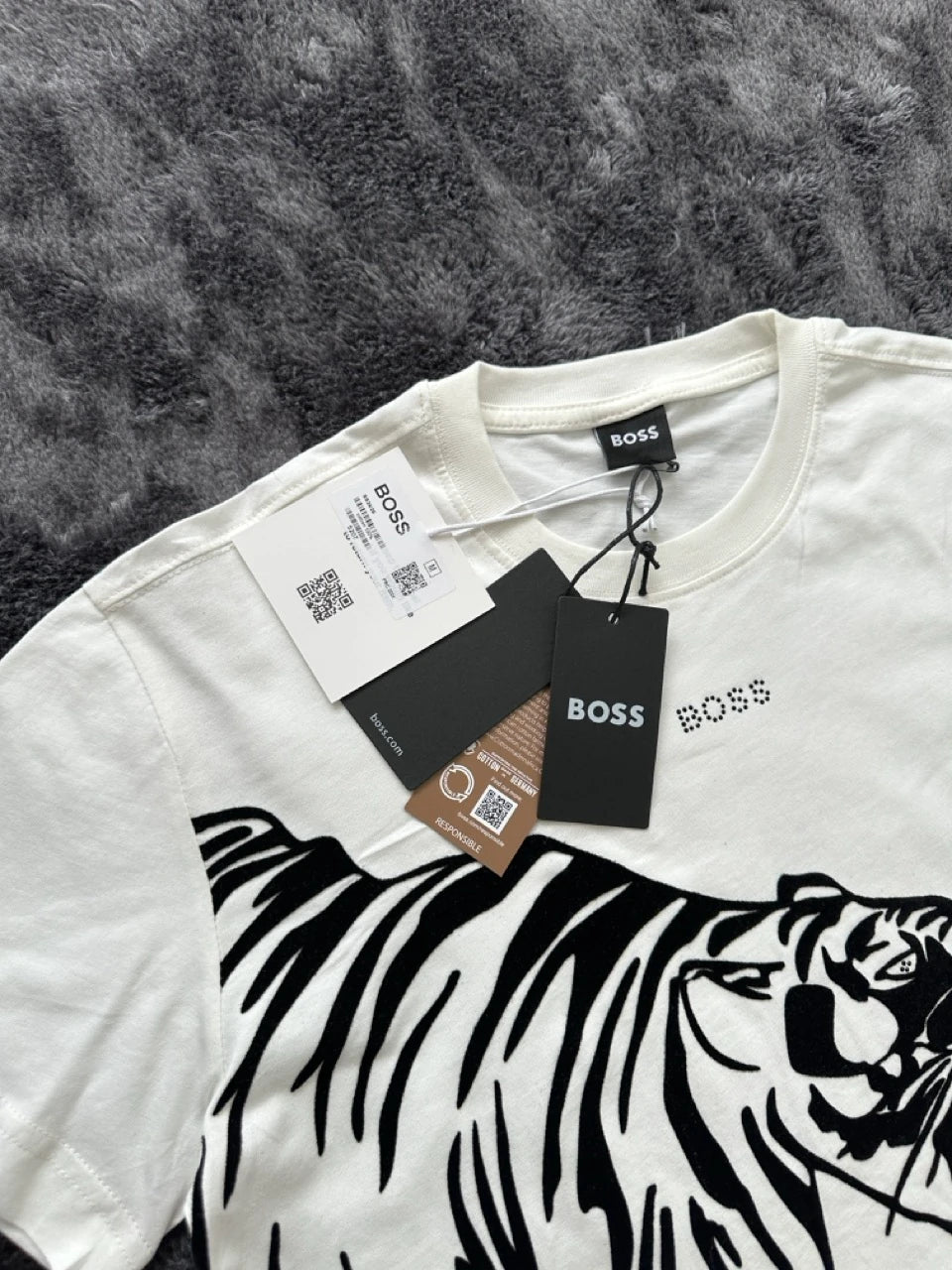 Hugo Boss Tiger Logo T Shirt