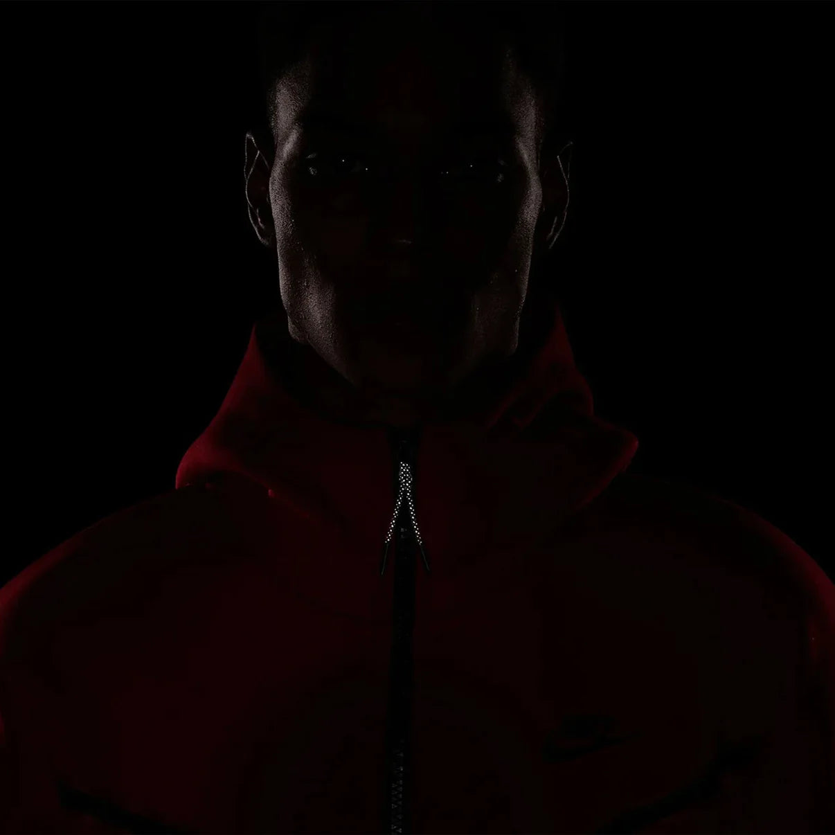 Nike Tech Fleece jacket- Red