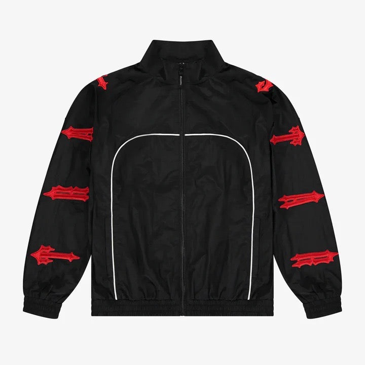 Trapstar Irongate Shellsuit 2.0 Jacket Black/Red