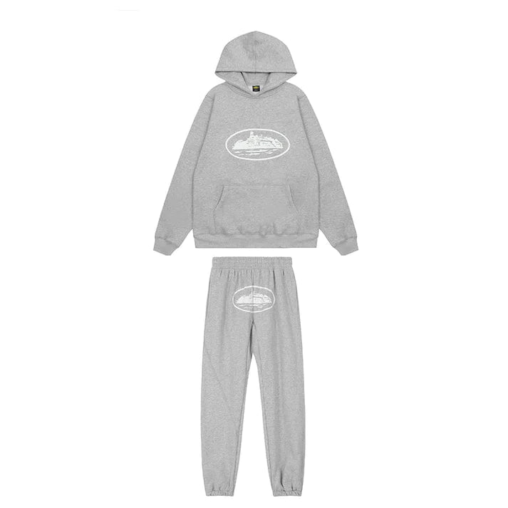 Corteiz Og Alcatraz Grey Tracksuit