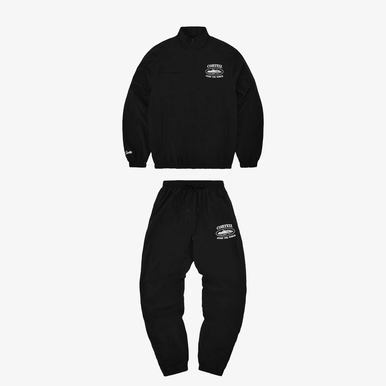 Corteiz Shukushuku Black Tracksuit