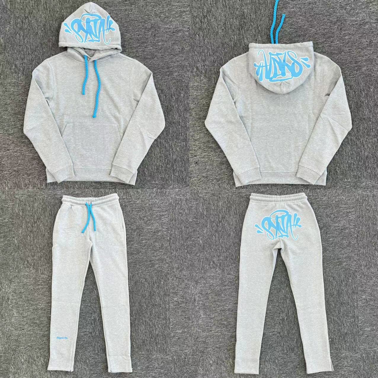 Syna World Tracksuit- Grey/Blue