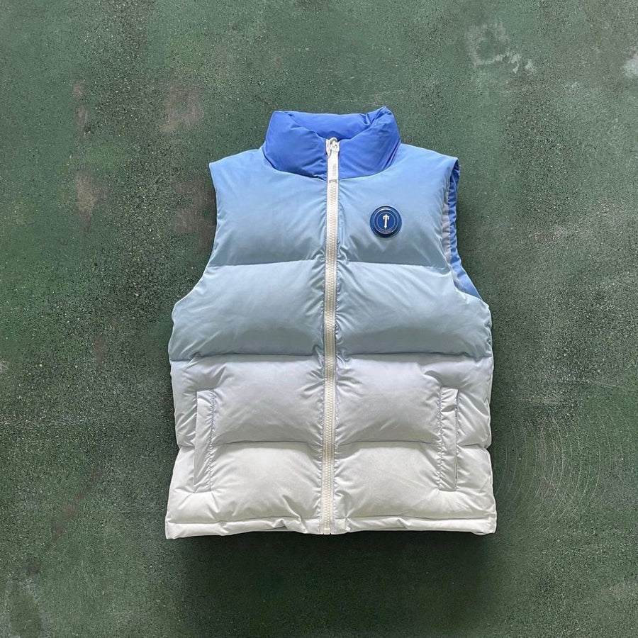 Trapstar Irongate T-Badge Gillet Ice Blue