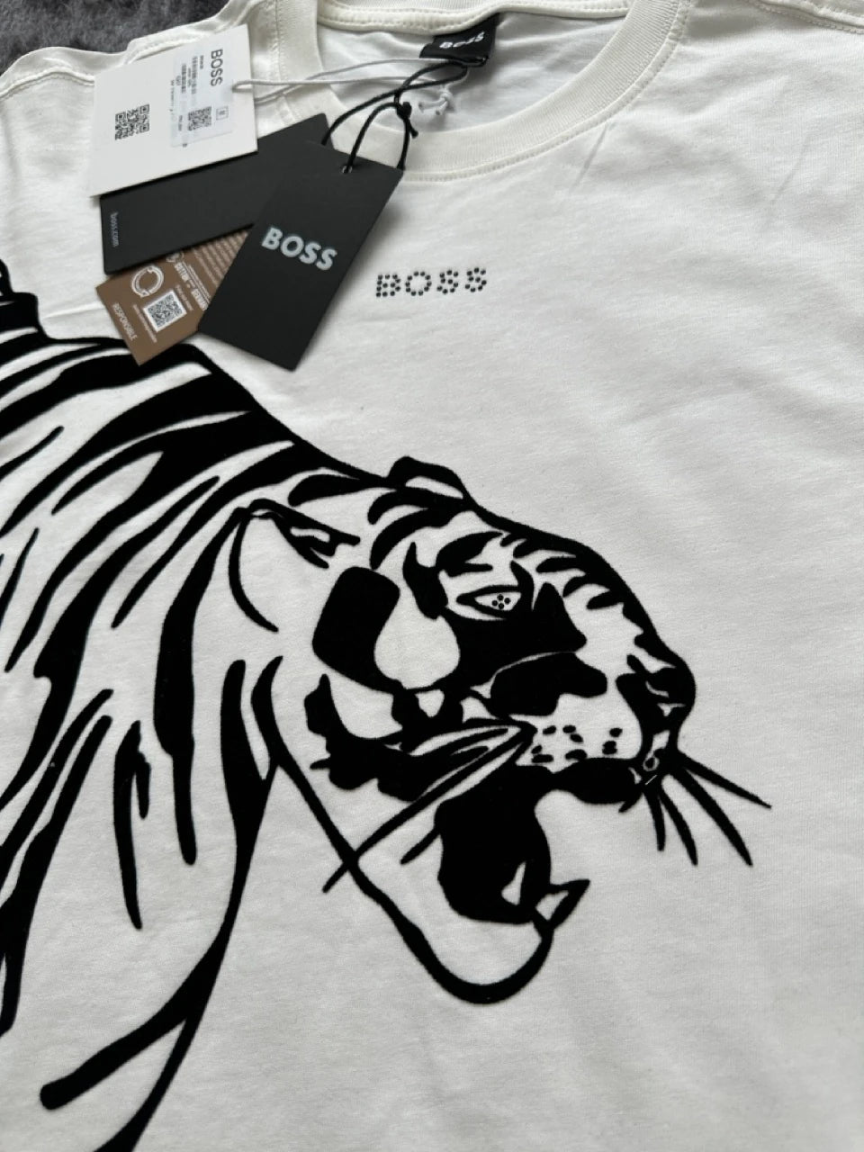 Hugo Boss Tiger Logo T Shirt