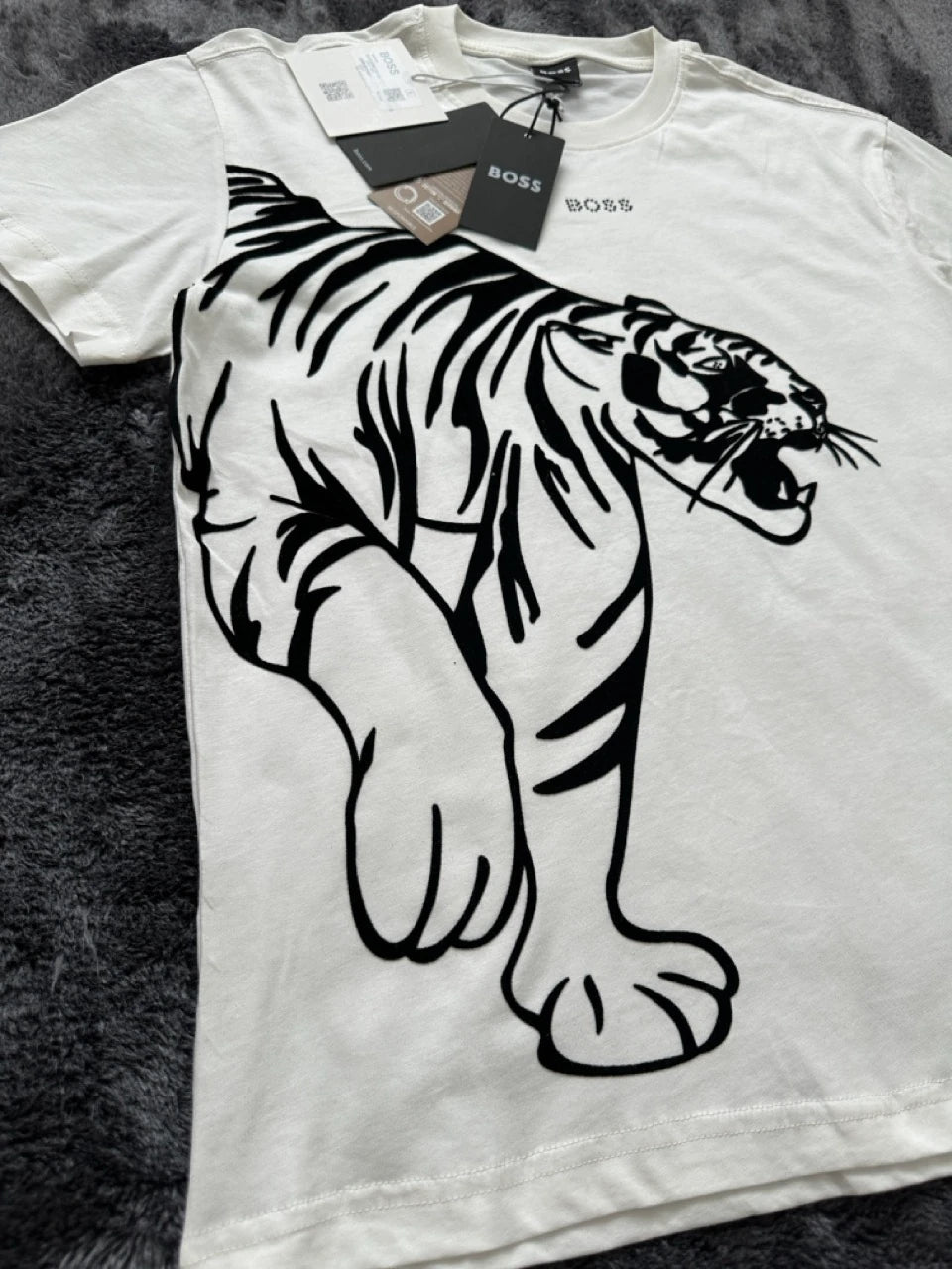 Hugo Boss Tiger Logo T Shirt