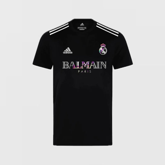 Adidas Real Madrid x Balmain Chrome Jersey - Black