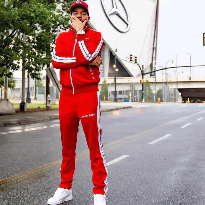 Palm Angels Classic Red Tracksuit