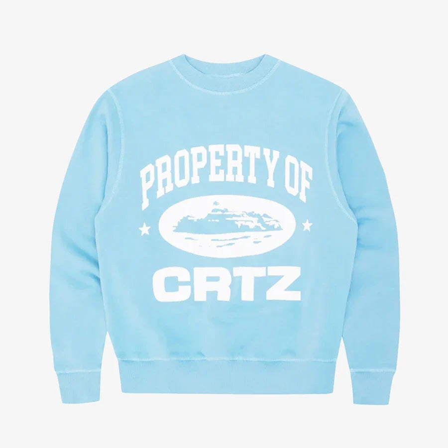 CORTEIZ P.O.C SWEATER – BABY BLUE