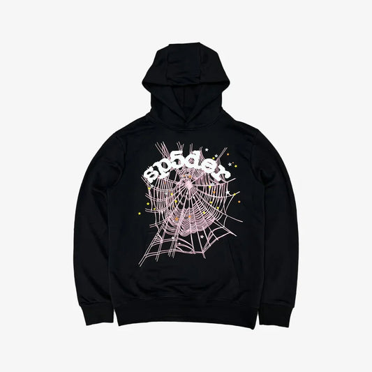 Sp5der Hoodie- Black