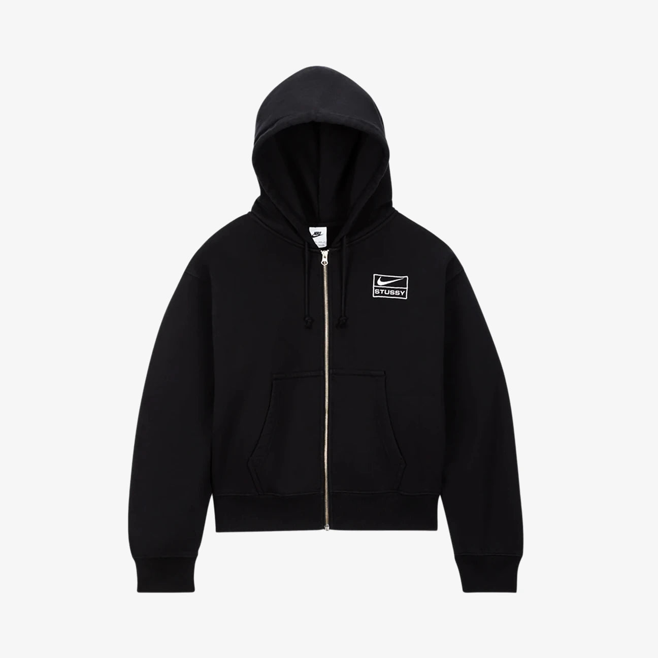 NIKE Stussy x Nike Full-Zip Hoodie - Black