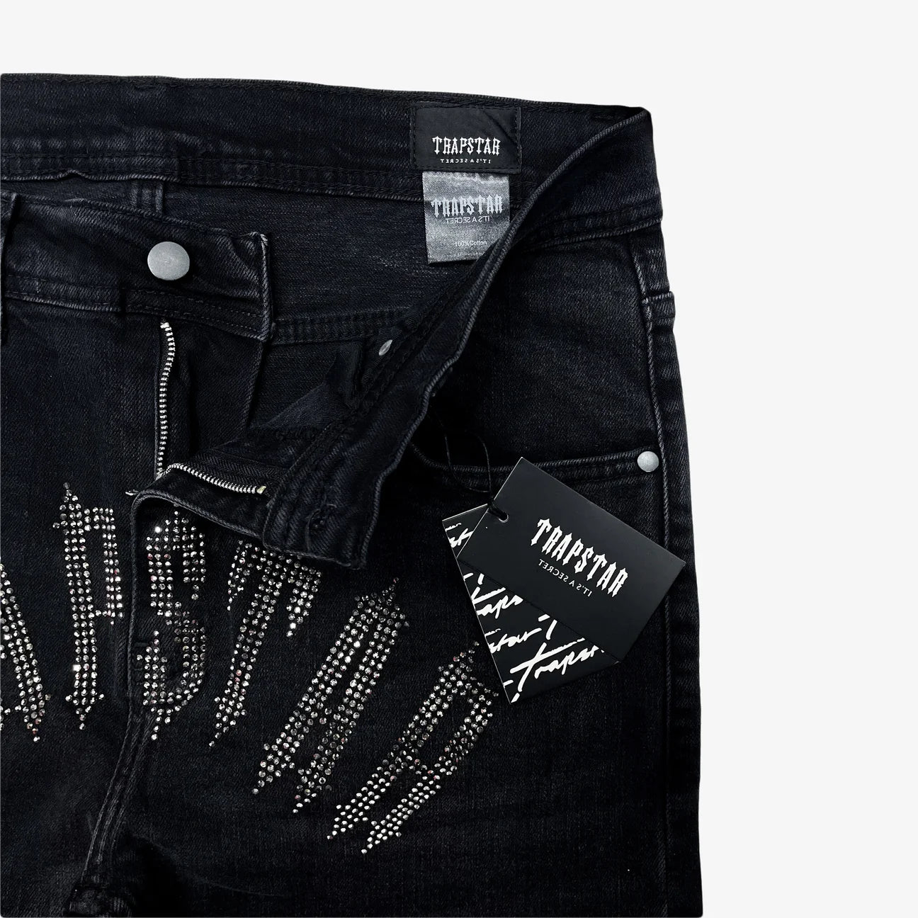 Trapstar Diamante Arch Black Jeans